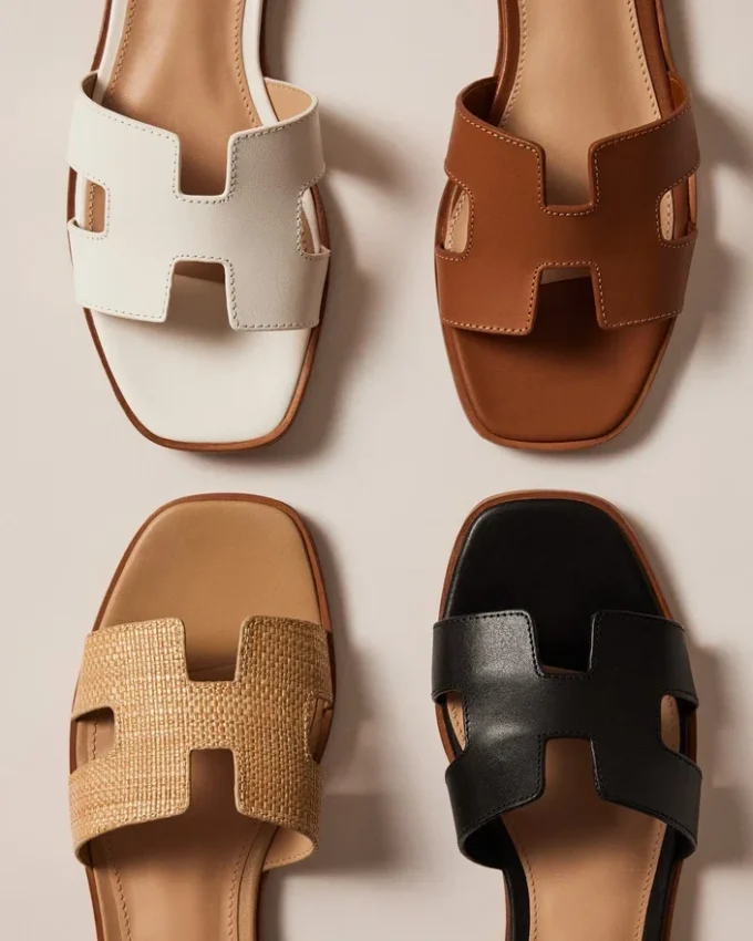 Hadyn Schwarzes Leder