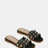 Hadyn Studs Schwarzes Leder Hadyn Studs Schwarzes Leder