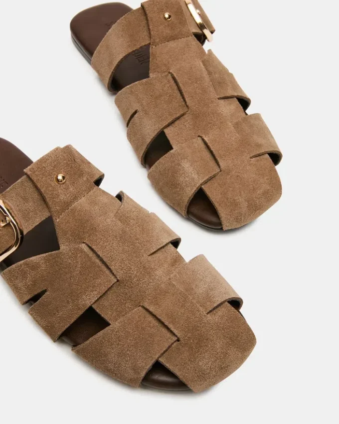 Halo Taupe Wildleder