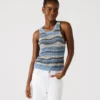 Hannah Top Blau Multicolor