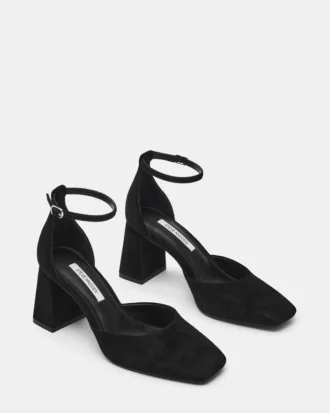 Hartlyn Schwarzes Wildleder