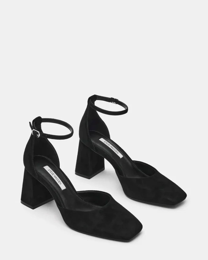 Hartlyn Schwarzes Wildleder