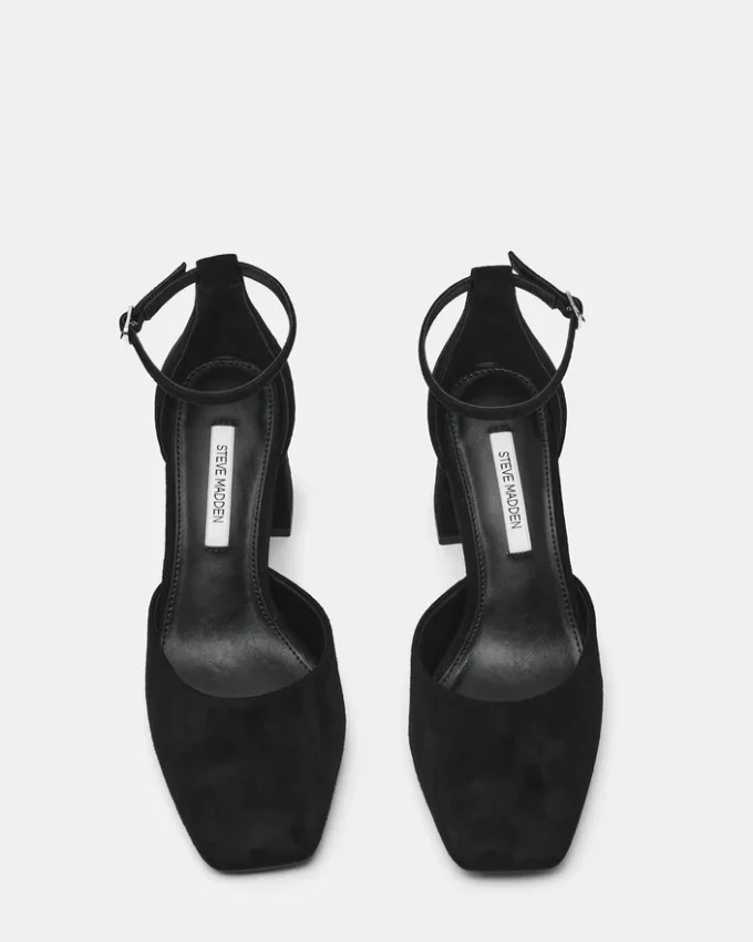 Hartlyn Schwarzes Wildleder