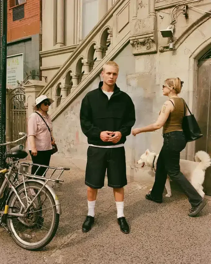 Hasen Schwarzes Leder