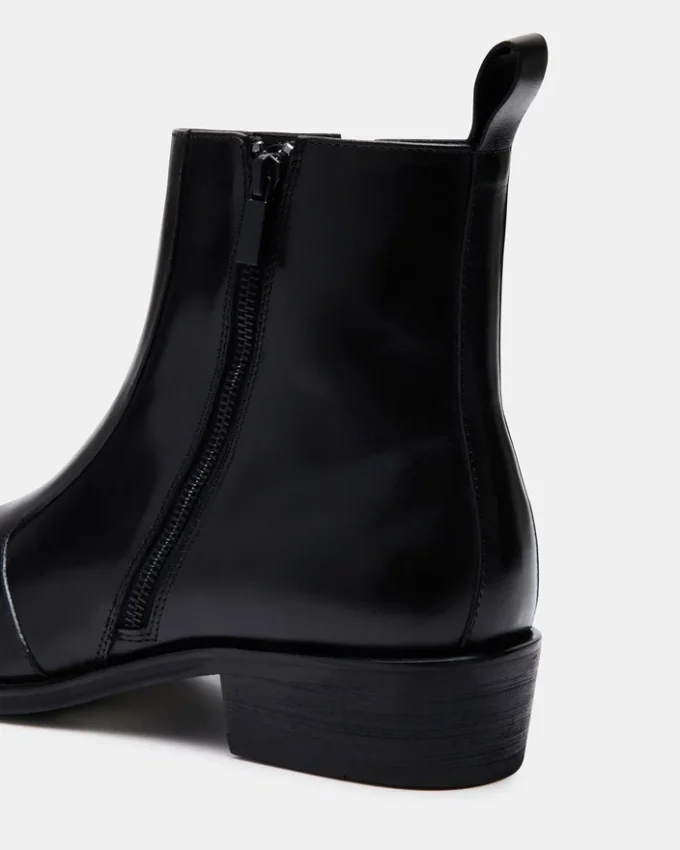 Haynes Schwarzes Leder