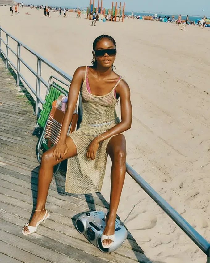 Henrietta Bone Leder