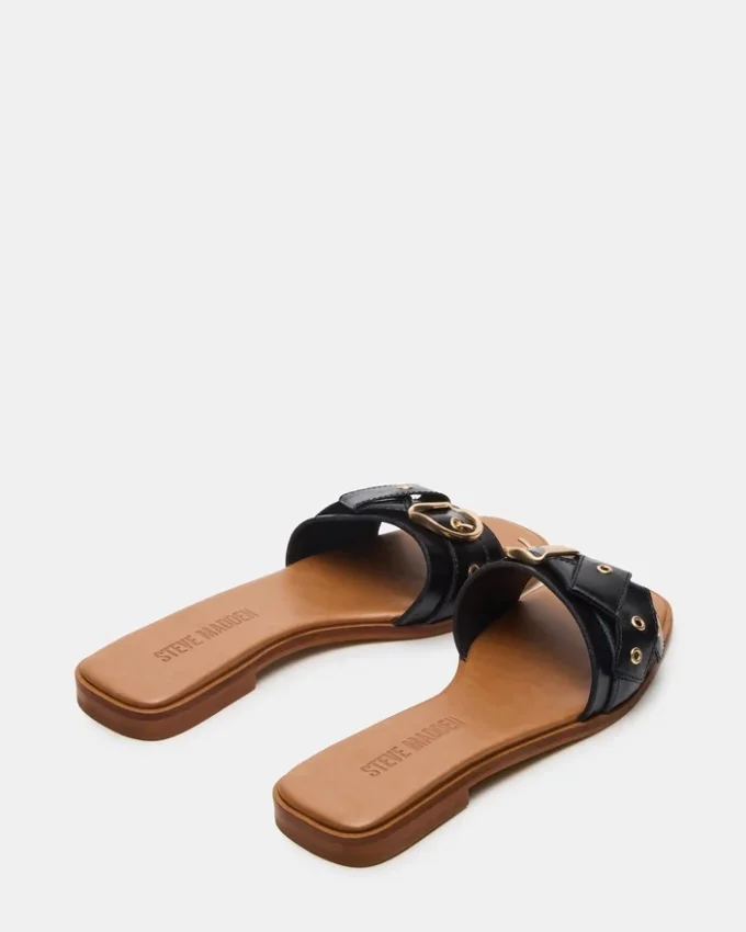 Hilaria aus schwarzem Leder Hilaria aus schwarzem Leder