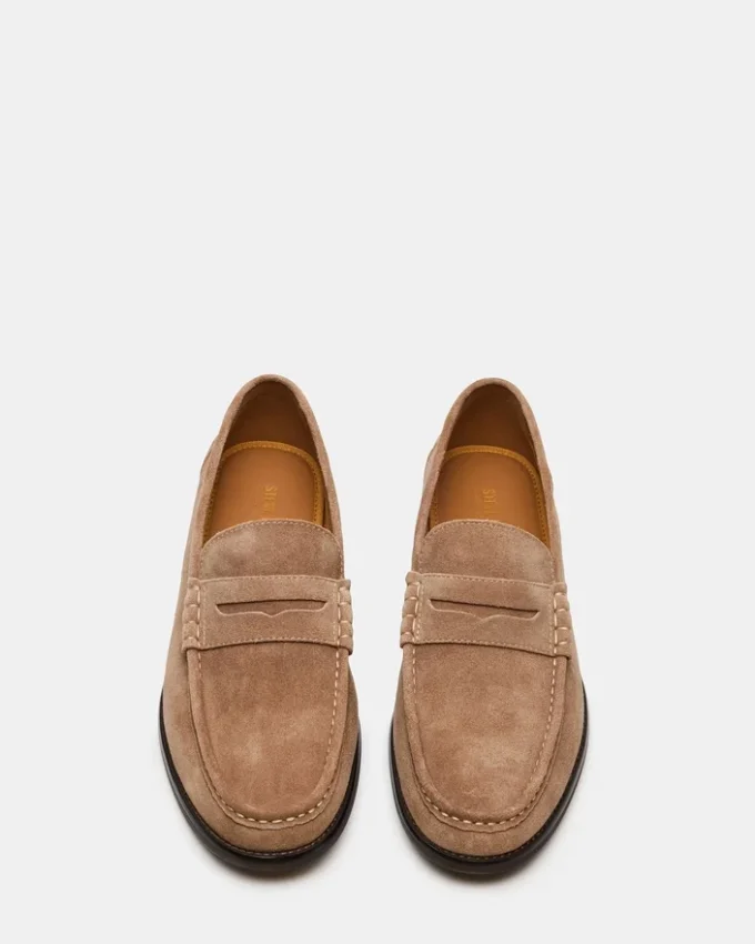 Huckle Taupe Wildleder