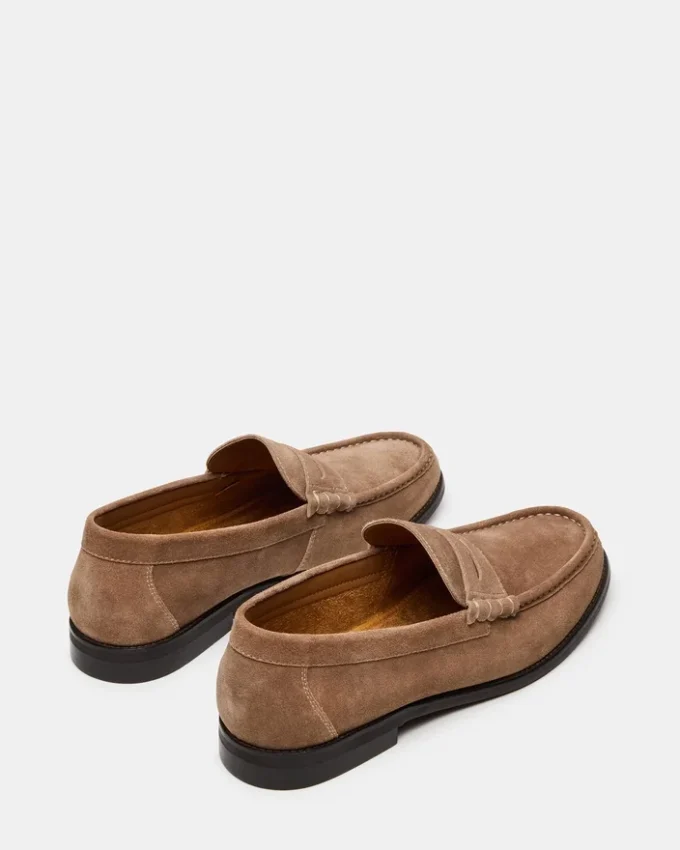 Huckle Taupe Wildleder