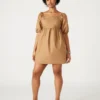 Inara-Kleid Beige
