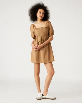 Inara-Kleid Beige