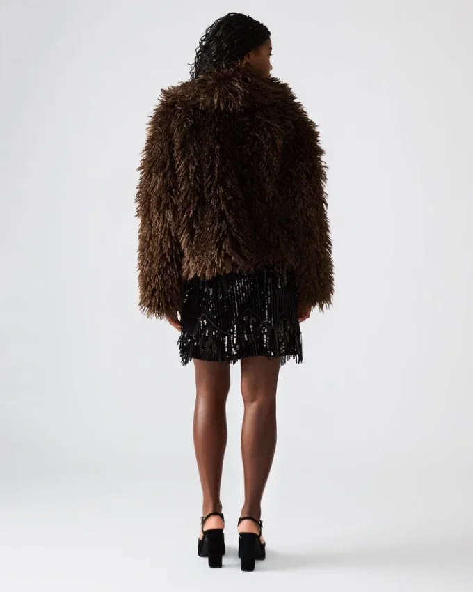 Inaya-Mantel Dark Espresso