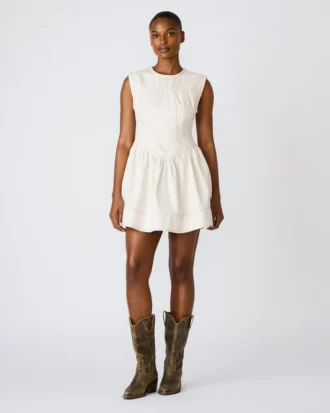 Irinna-Kleid in Sand