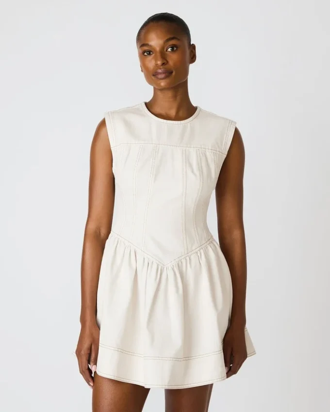 Irinna-Kleid in Sand