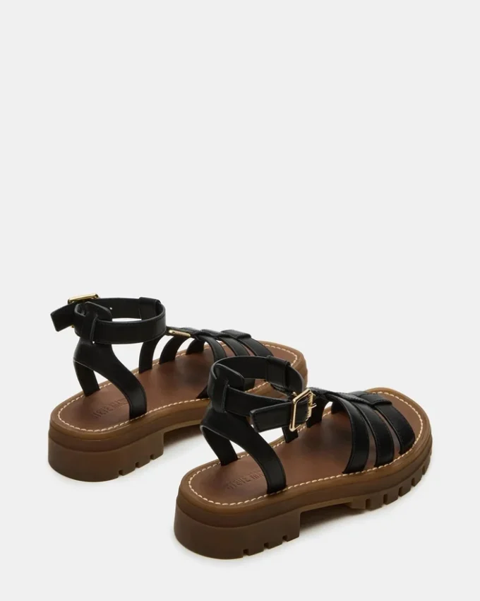 Jarelli Schwarzes Leder