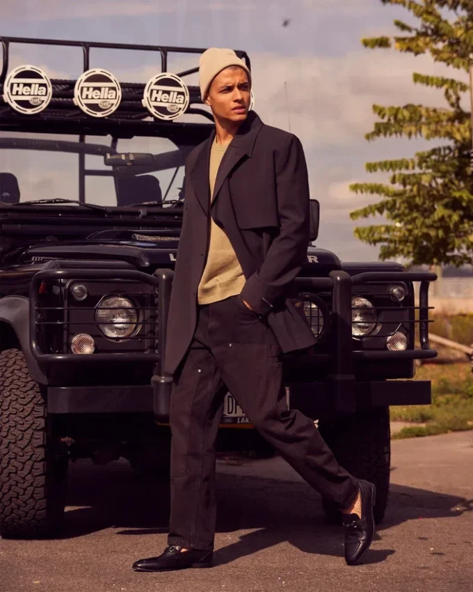 Jayshan Schwarzes Leder Jayshan Schwarzes Leder