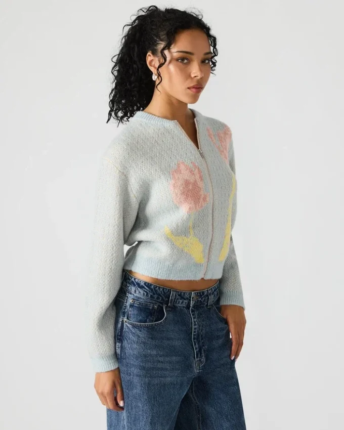 Jena Sweater Jacket Multi Jena Sweater Jacket Multi