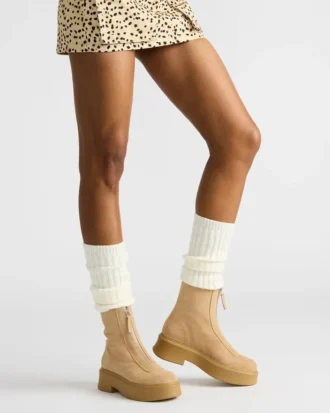 Jones Hellbraunes Wildleder