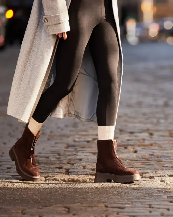 Jones Schokoladenbraunes Wildleder