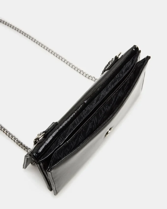 Juliana-Tasche, schwarz, Lackleder Juliana-Tasche, schwarz, Lackleder