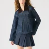 Justina Barn Jacke Deep Indigo Justina Barn Jacke Deep Indigo