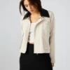 Justina Barn Jacke Oatmeal