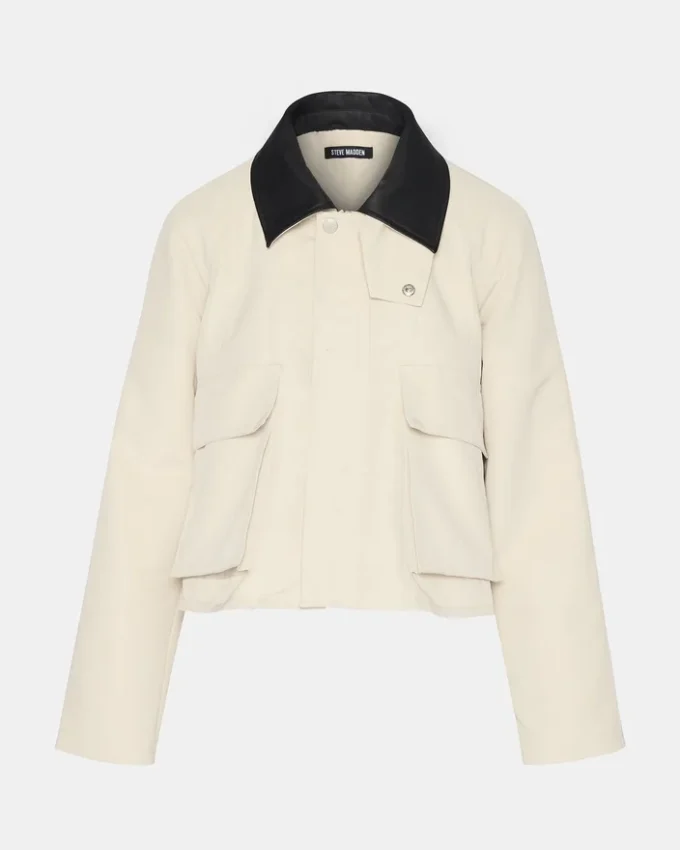 Justina Barn Jacke Oatmeal