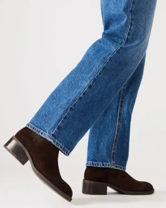 Kaplan Braun Wildleder