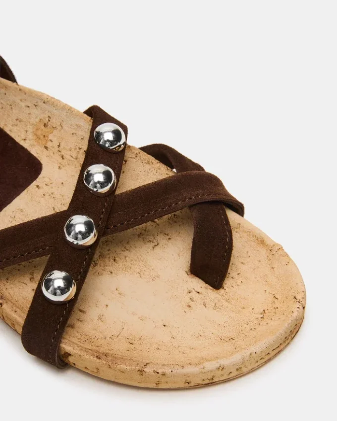 Kelso aus braunem Wildleder