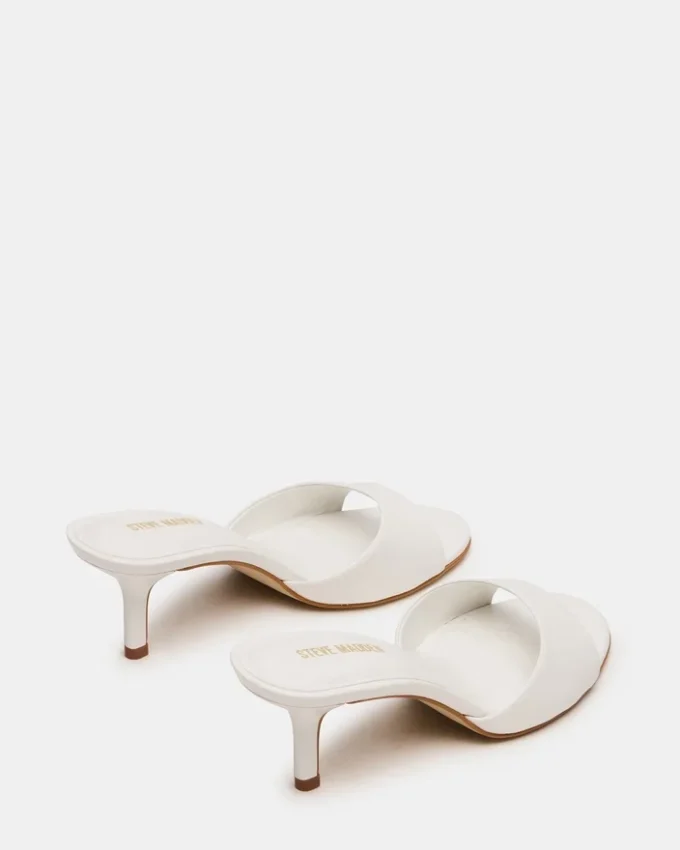 Kendrix aus weißem Leder