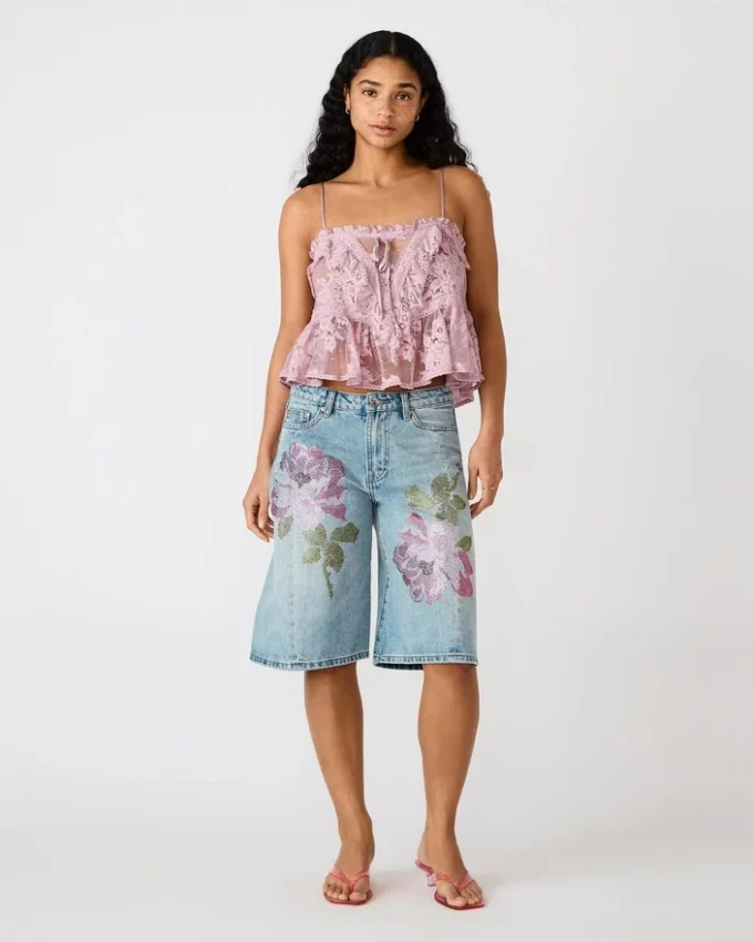 Kesha-Shorts Seabreeze Blue Kesha-Shorts Seabreeze Blue