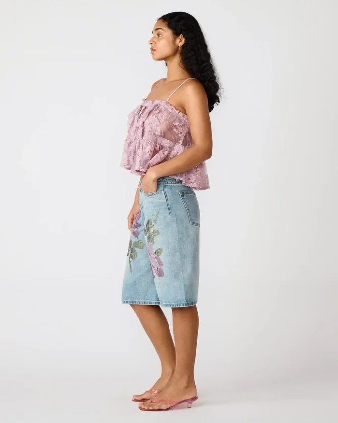 Kesha-Shorts Seabreeze Blue Kesha-Shorts Seabreeze Blue