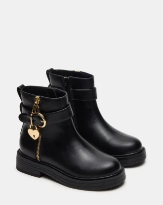 Kinder Locket Schwarz