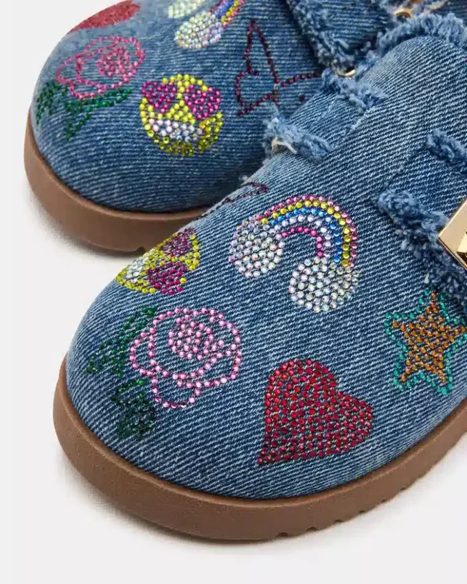 Kinder Moneyy Denim Multi Strass
