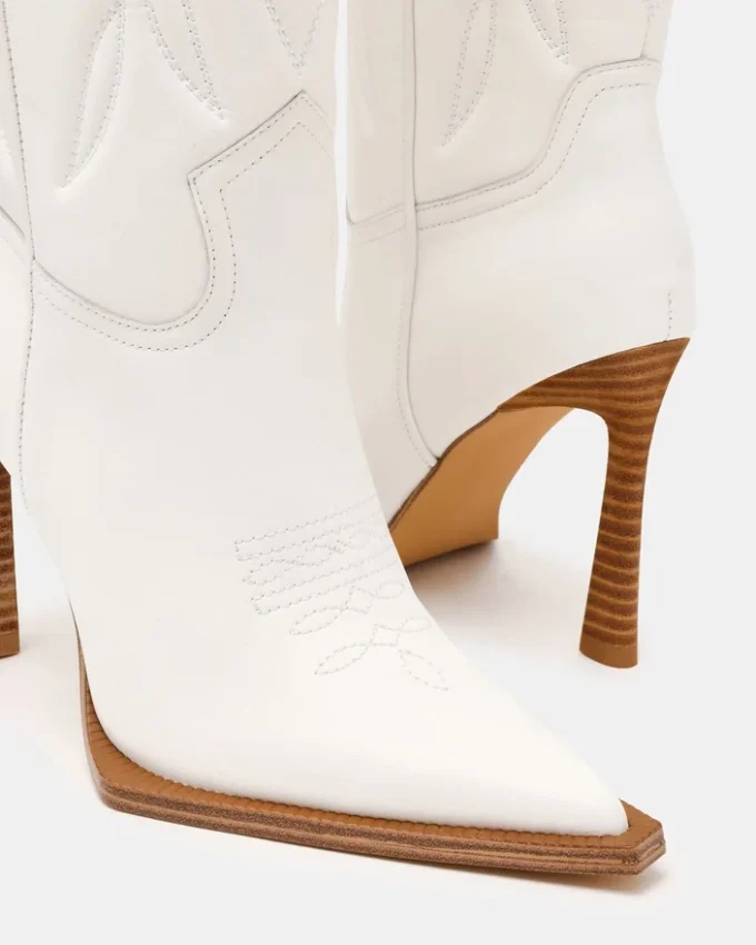 Kinzee Weißes Leder