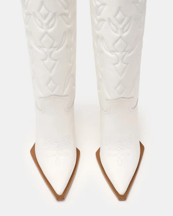 Kinzee Weißes Leder