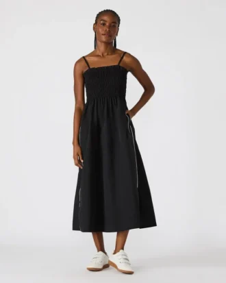 Kit-Kleid Schwarz/Weiß