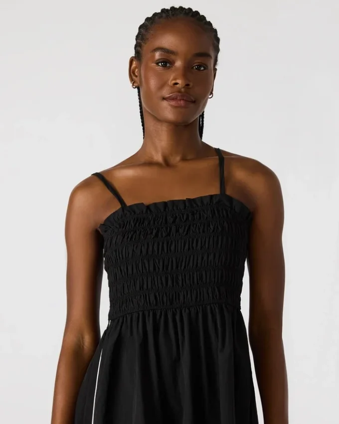 Kit-Kleid Schwarz/Weiß