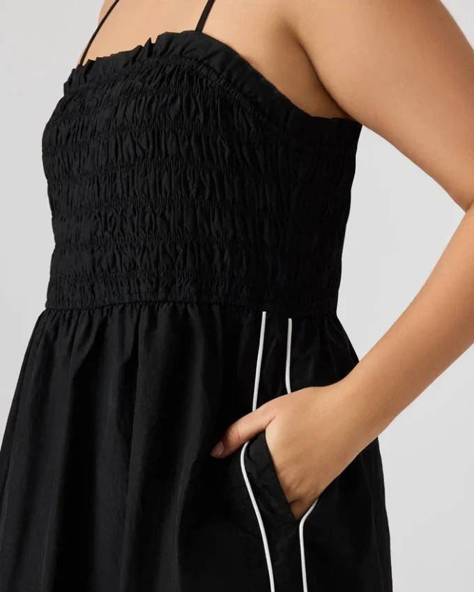 Kit-Kleid Schwarz/Weiß