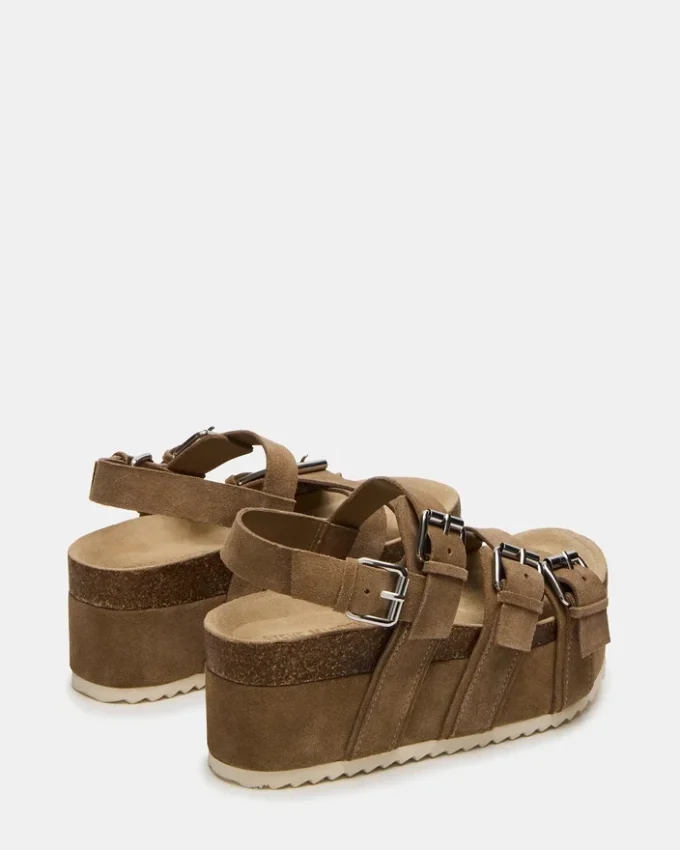 Kiwi Taupe Wildleder Kiwi Taupe Wildleder