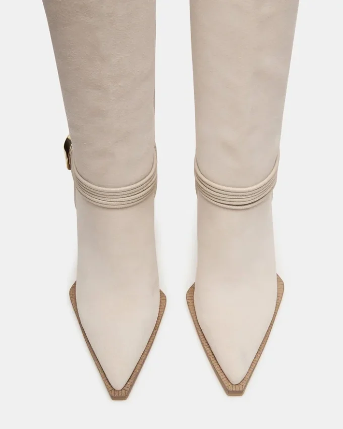 Kyndall Bone Suede