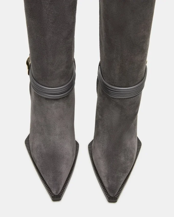 Kyndall Graues Wildleder