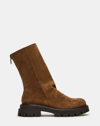 Lami Dark Taupe Wildleder