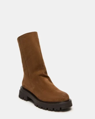 Lami Dark Taupe Wildleder