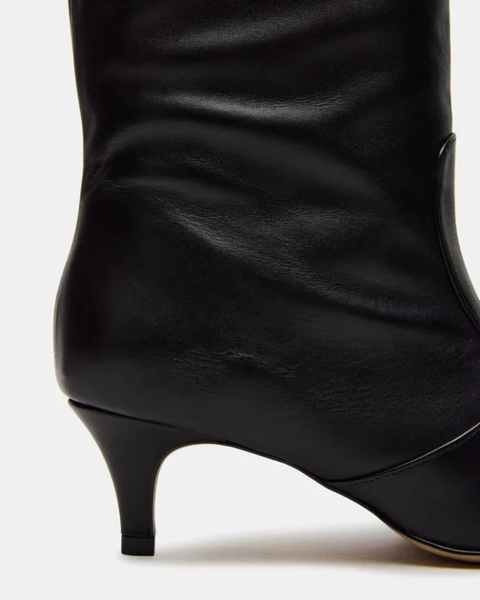 Lander Schwarzes Leder