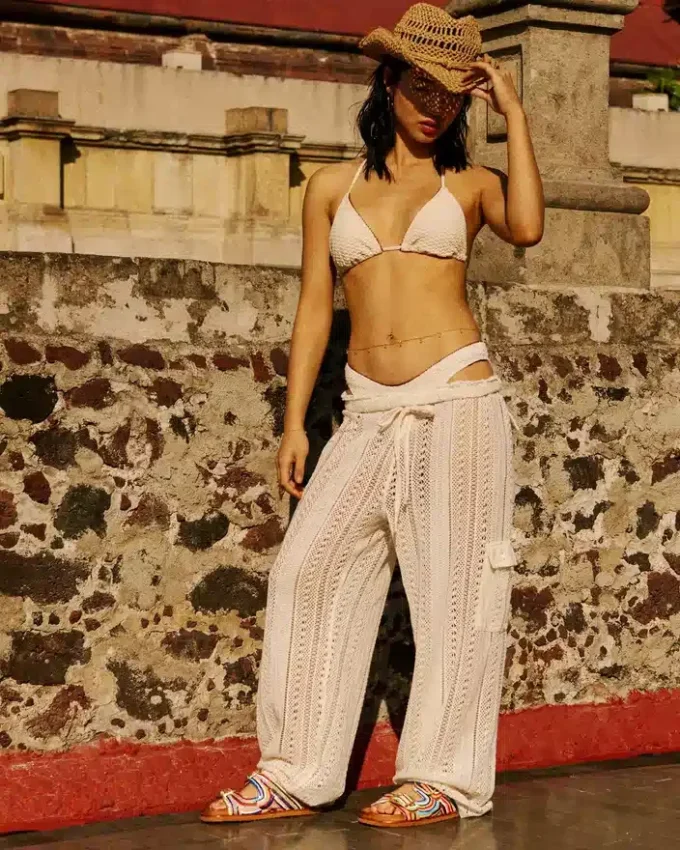 Häkel-Bikini-Oberteil Pearl