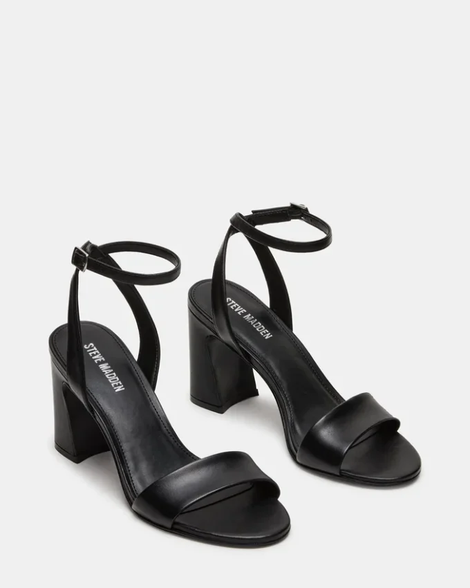 Larah Schwarzes Leder