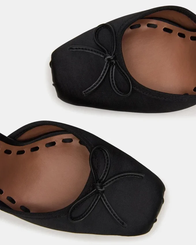 Larina Black Satin Larina Black Satin