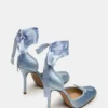 Larina Blue Satin Larina Blue Satin