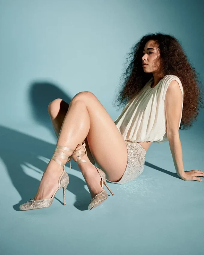 Larina Champagner Strass Larina Champagner Strass